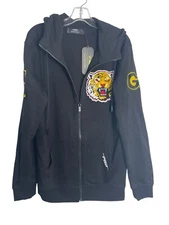 PRO STANDARD GRAMBLING ZIP HOODIE "Black" Men's size L - CGS570167-BLK