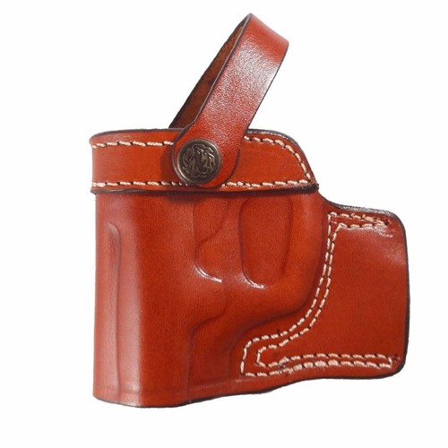 Fast Draw Outside The Waist Band OWB Carry Handmade Leather Gun Holster - Picture 65 of 72