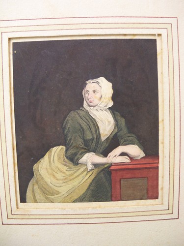 1833 Antique Sarah Malcolm Portrait by John Hogarth Original Engraving Print - Picture 4 of 10