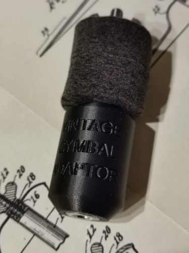Vintage Cymbal Adaptor to mount pre-1957 vintage cymbals on modern cymbal stands - Picture 5 of 7