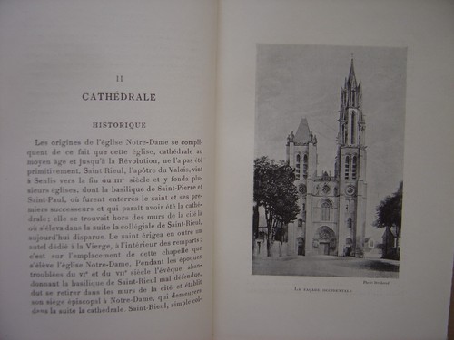 SENLIS par Marcel Aubert avec 40 gravures et un plan Cathédrale etc 1933 - Picture 2 of 2