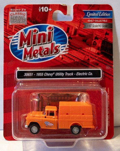 Camión utilitario Chevrolet Classic Metal Works #30651 1955 - montado - mini metal | Zustand: New