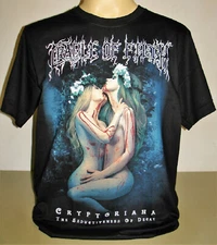 Cradle Of Filth Cryptoriana T-Shirt Size S M L XL 2XL 3XL Extreme Metal Band New