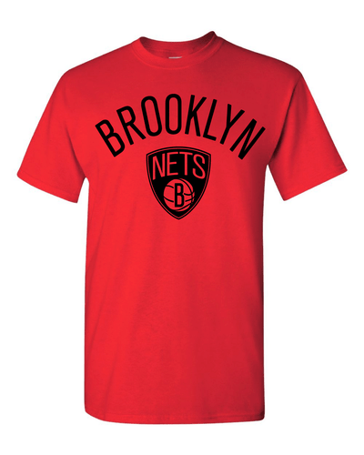 Brooklyn Nets Old Skool Logo T-Shirt - Sizes S-5XL & Youth Kids - Picture 19 of 25