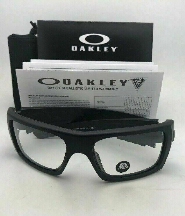 Oakley SI Det Cord Sunglasses Black Frame with Grey Lens