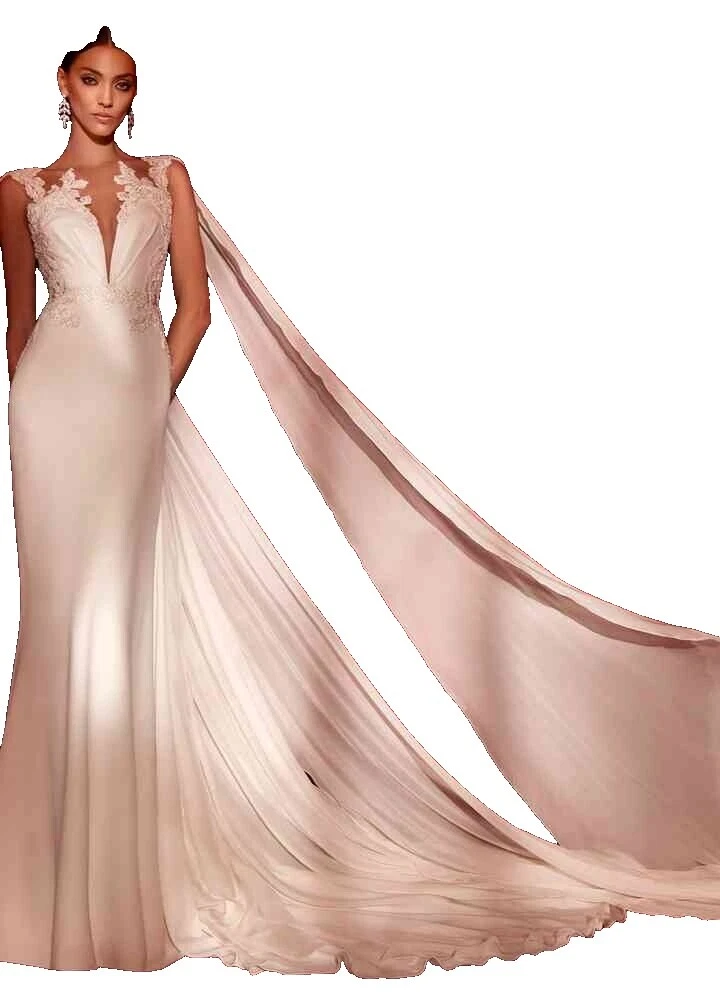 White Wedding Dresses Size 12 for Women