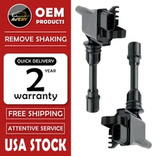 Set Of 2 Ignition Coil For Replacement Mazda Protege 2001-2003 2.0L L4 UF407