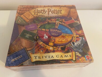 Harry Potter und der Stein der Weisen Quiz Brettspiel von Mattel versiegelt