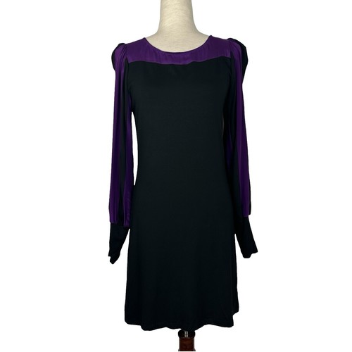black dress long sleeves Back In Time Long Sleeve Mini Dress | Black | Womens