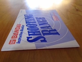 Shooting Range Nintendo NES Manual Only ~ Instruction Booklet