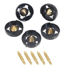 5x Paint Sprayer Nozzles 1.0 1.5 1.8 2.0 2.5mm Paint Sprayer Accessories Easy to