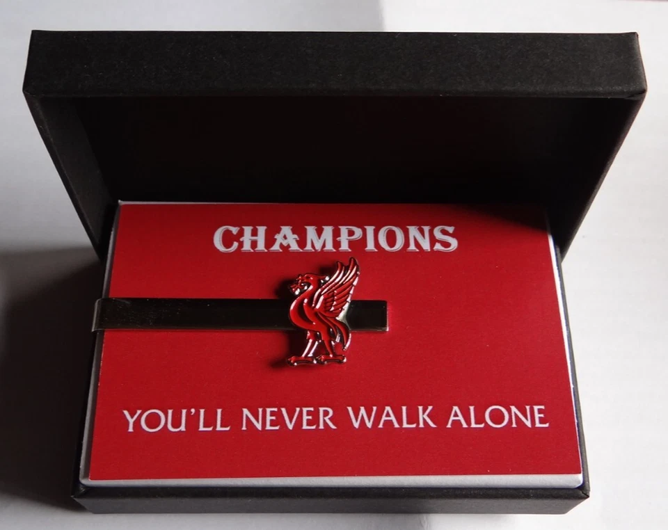 Liverbird tie clip. Liverpool Landmark. Metal. Enamel. Football. Champions. FC - Image 4 of 4