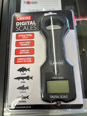 KARPFEN GROBES ANGELGERÄT - LEEDA DIGITALE WAAGE