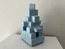 One Abstract Sculpture Constructivism Cubism Modern Art Influenced OOAK Original