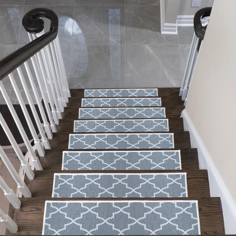 Lattice Stair Treads - Anti-Slip Carpet Strips for Indoor Stairs - Image 4 of 4