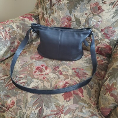 Vintage COACH Worth 4143 Leather Shoulder Handbag Black | eBay