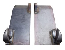 Koppelplatten gekantet Anschweißplatten Euroaufnahme Koppelhaken Euro