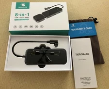 Tiergrade 8 in 1 USB C Hub, USB C to 4K HDMI, Power Delivery, SD TF Card Reader,