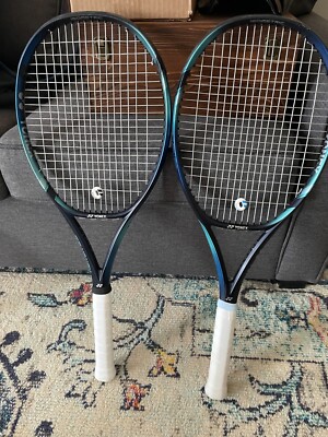 Yonex EZONE 98 4 1/4 Grip (2) Excellent Condition Recently New Bumpers/Grommets