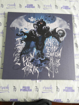 Batman: Arkham City Riddler s Revenge Hell s Gate 24×24 Canvas Art Print N57