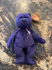 Ty Beanie Babies Princess Bear Toy Diana RARE 1997