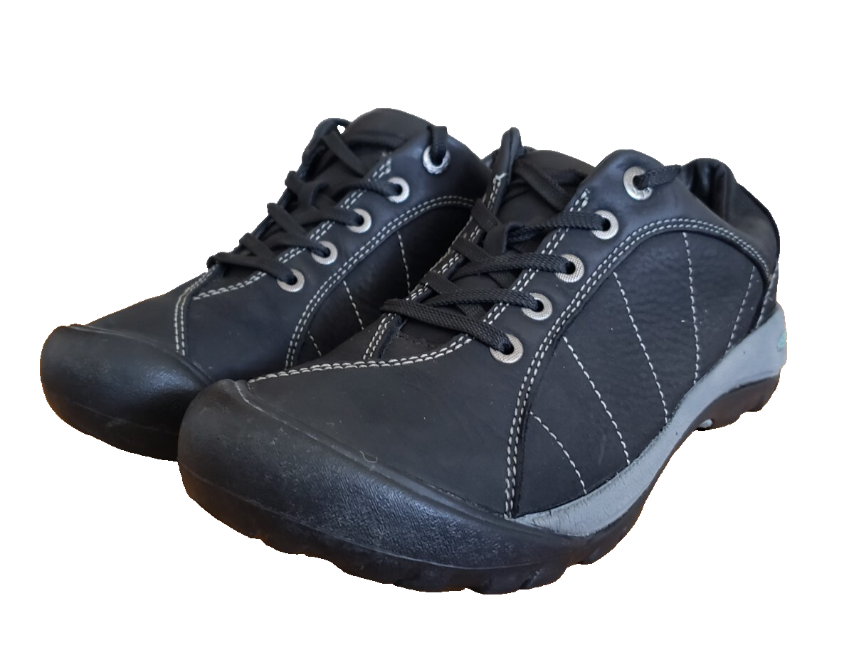 Scarpe sneakers Keen Presidio pelle donna taglia 8 nere 1004758 escursionismo passeggio