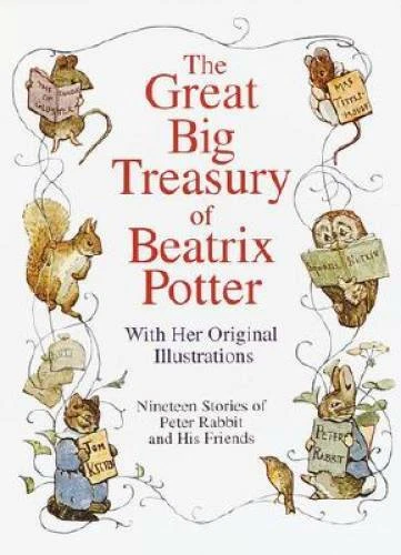 The Great Big Treasury of Beatrix Potter - Hardcover By Potter, Beatrix - GOOD - product listing photo