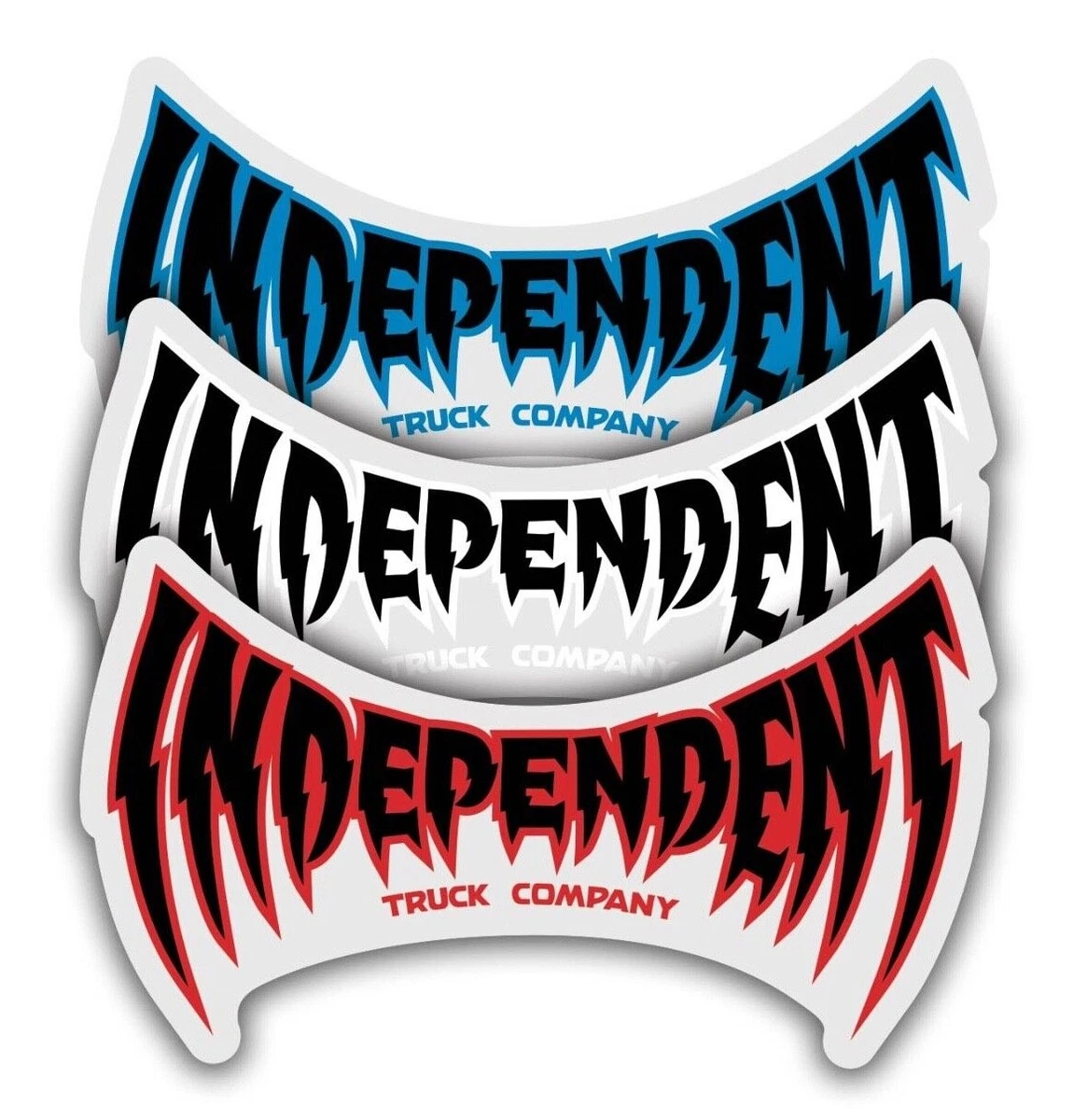 Independent Skateboarding & Longboarding Stickers & Decals for
