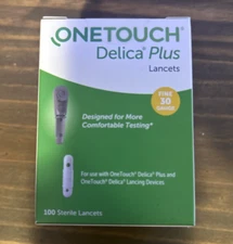 Delica Plus Lancets 30 Gauge 100 Count - Ultra-Thin for Comfortable Testing