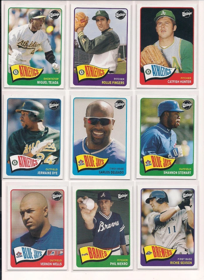2003 Upper Deck Vintage Baseball Cards / U You Pick / Choose from List / mb5 - Image 2 of 4
