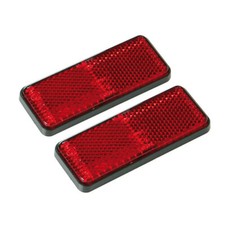 Kit Catarifrangenti Catadiottri Furgone Camper Roulotte Camion Rossi 90x35