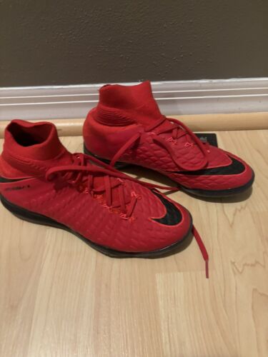 Nike Hypervenom X ACC Indoor Soccer Shoes Size 4.5Y New Without Box Red