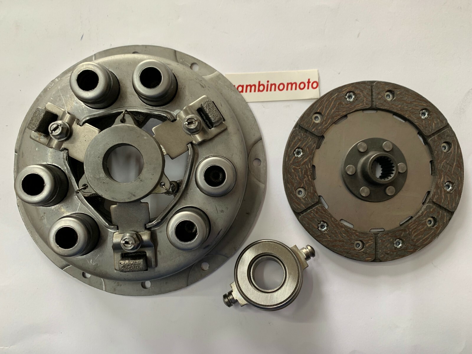FRIZIONE COMPLETA 3 PEZZI DIAMETRO 140 MOTOCOLTIVATORE FERRARI 72 1 ...