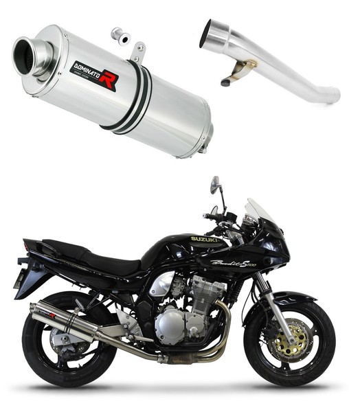 GSF Bandit 600 N/S 1995 - 1999 Auspuff SchalldäMpfer OV Dominator-image