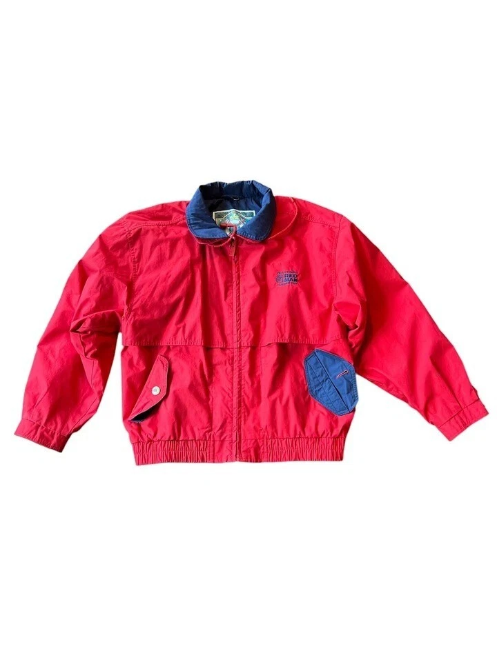 VTG Gear For Sports Small Red Man Operation Bass Tournament Trail Jacket