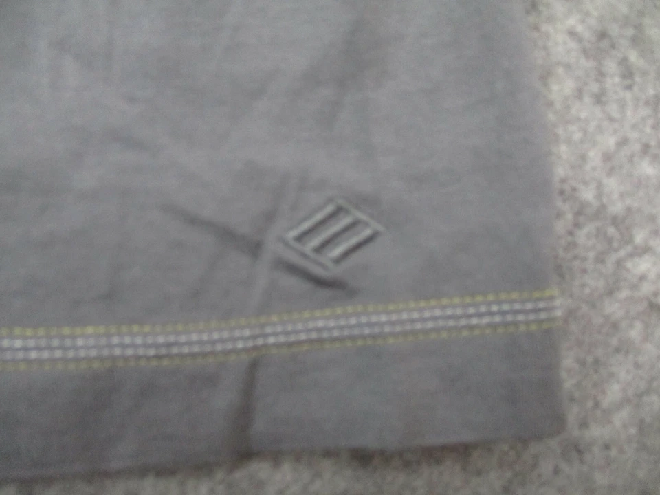 Camisa Joseph Abboud Para Hombres Gris Medio Manga Corta Camiseta Adulto Informal Cuello Redondo Foto 2 de 4