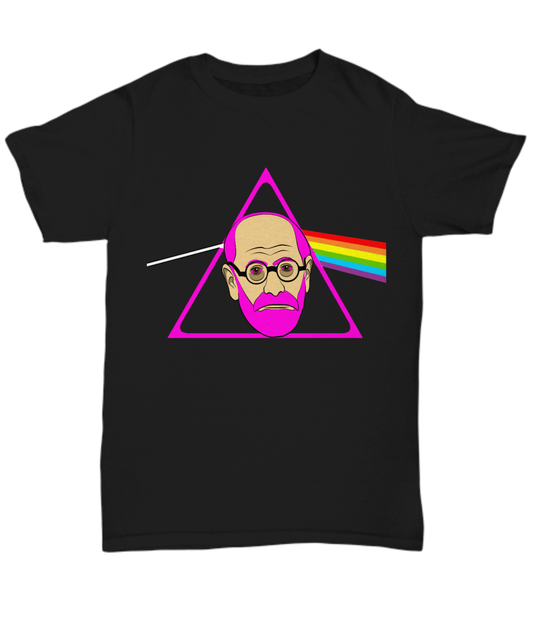 Psychology shirt Pink Freud Sigmund Freud funny psychologist joke