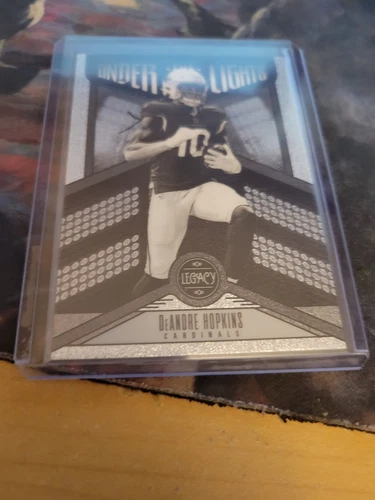 Deandre Hopkins 2023 Legacy Under The Lights Black and White SSP Case Hit UL-DHO