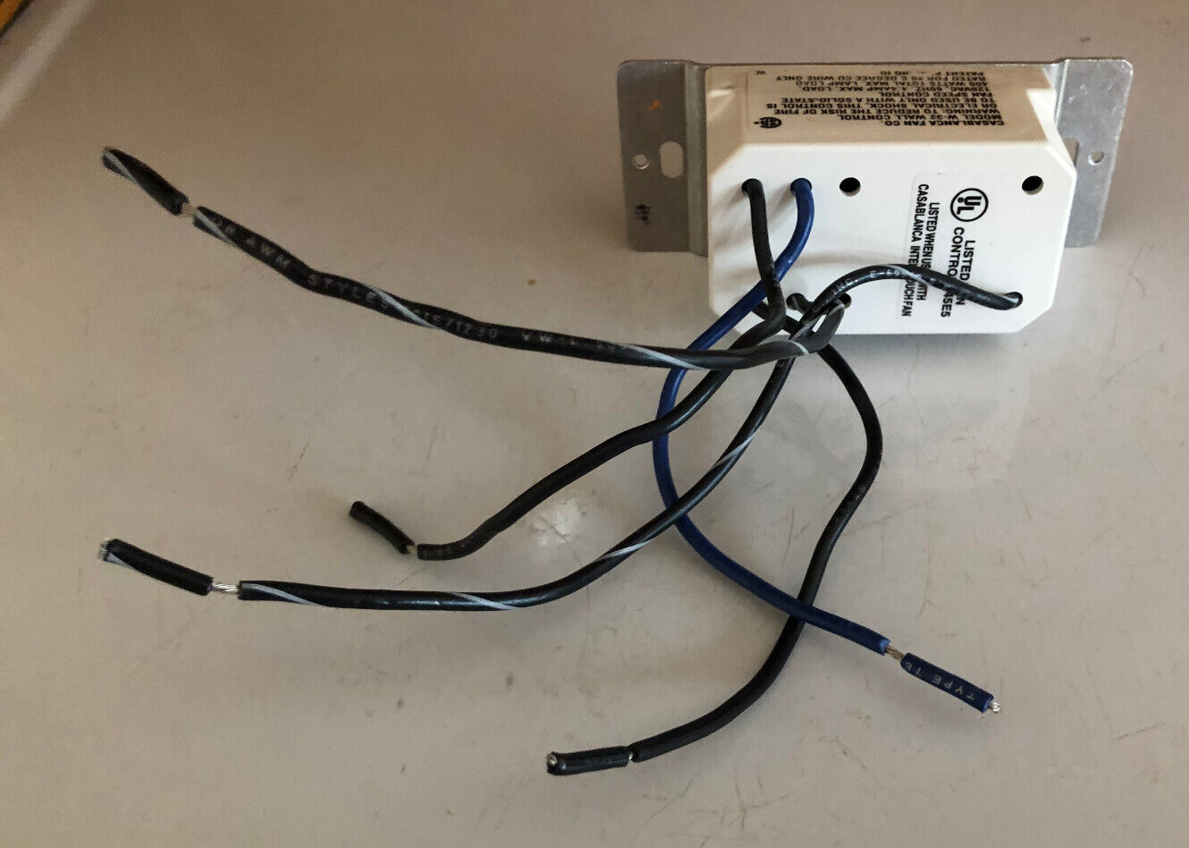 CASABLANCA Ceiling Fan W32 W32 InteliTouch Wall Control Switch