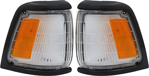 Jpautowholesale Corner Light Set For 1992-1995 Toyota Pickup – Driver & Passenger Side, With Bulbs, DOT/SAE - View #5