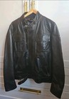 Chaqueta de cuero Belstaff Legacy Gangster Reino Unido 40 (M-L) PVP £1350 marrón antiguo