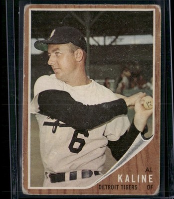 1962 Topps AL KALINE #150 Wrinkles (Good)