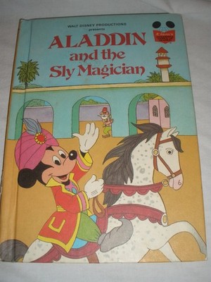 Walt Disney Productions presents Aladdin and the sly magician (Disney's wond...