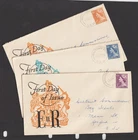 AUSTRALIA GROUP OF 3 1954 FDC QE2 ADDRESSED
