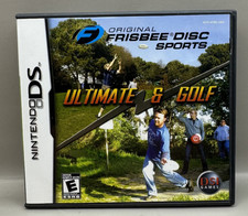 Original Frisbee Disc Sports: Ultimate & Golf Nintendo DS CIB with Manual Tested