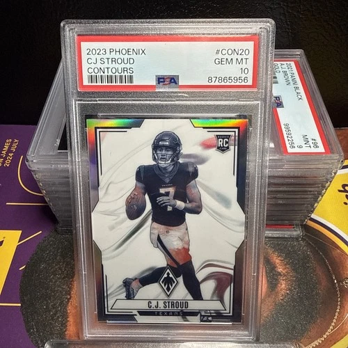 2023 Panini Phoenix - Contours C.J. Stroud RC PSA 10 Gem Mint 🔥Houston Texans🔥