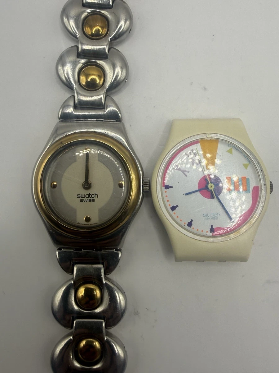 Preços baixos em Relógios de pulso pulseira Swatch Unissex para