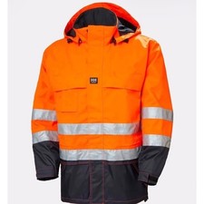 Helly Hansen Potsdam Hi-Vis Jacket XXL Reflective ANSI Class 3 Waterproof
