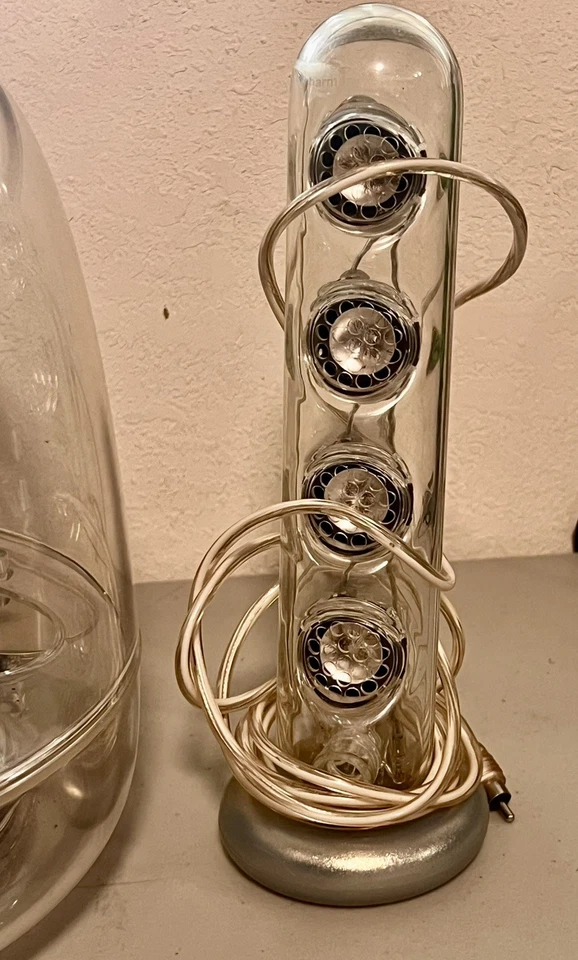 Altavoces USB para computadora Harmon Kardon Soundsticks con adaptador de aire acondicionado OEM - Probados - Foto 3 de 4