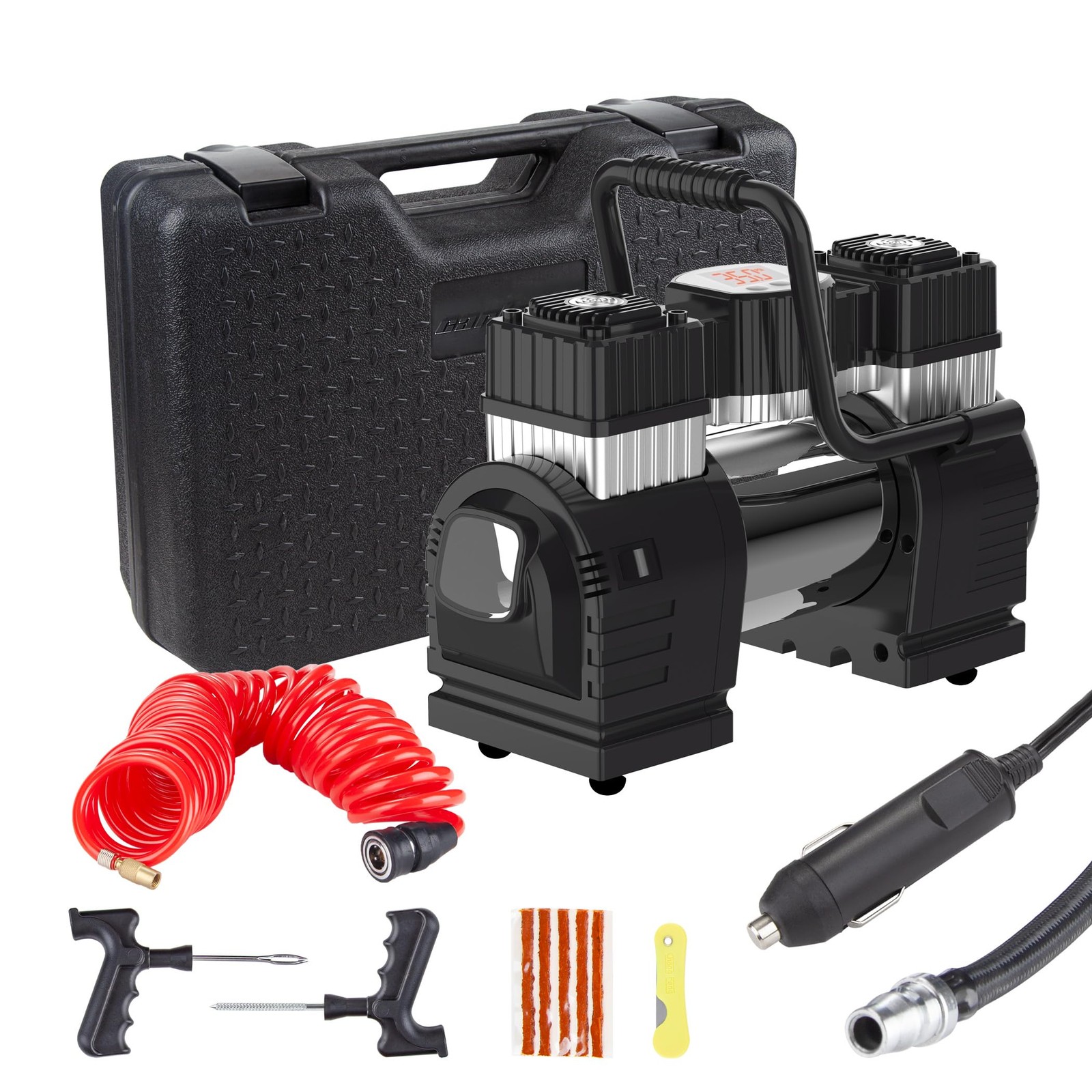 For Car, Heavy Duty Portable Tire Inflato...